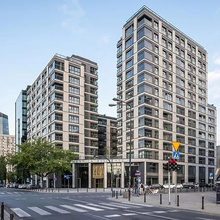 Апартаменты Golden Skyline - Mennica - Panoramic View Варшава