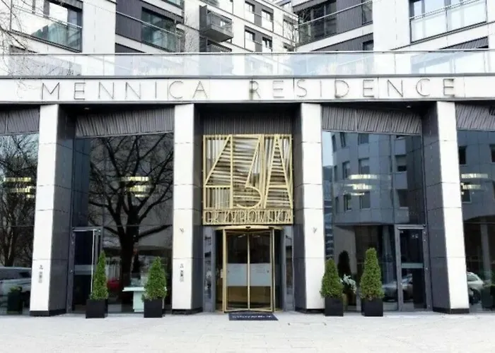 Golden Skyline - Mennica - Panoramic View Varsó